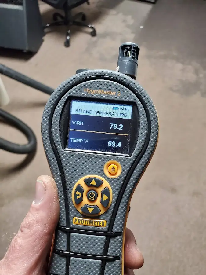 Moisture meter humidity assessment for Mold Remediation & Removal in Savannah